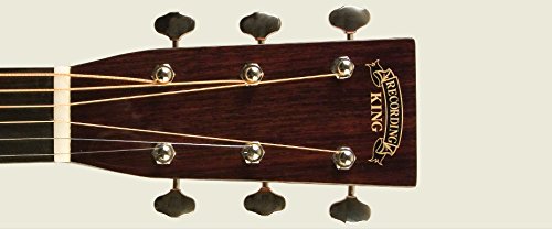 Recording King RP1-16C Torrefied Adirondack Acoustic Guitar Bundle